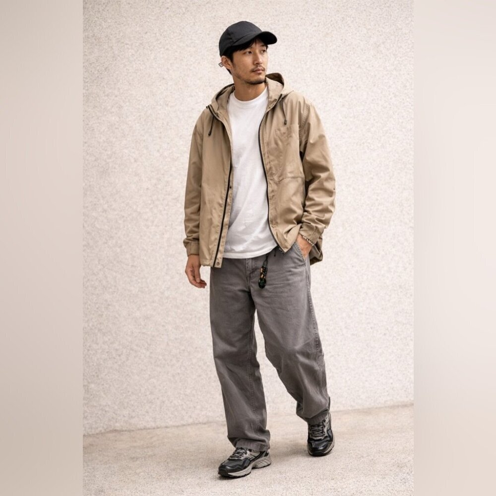 Carhartt Grey Loose Fit Work Pants 36x32 Utility Carpenter Workwear Worn In